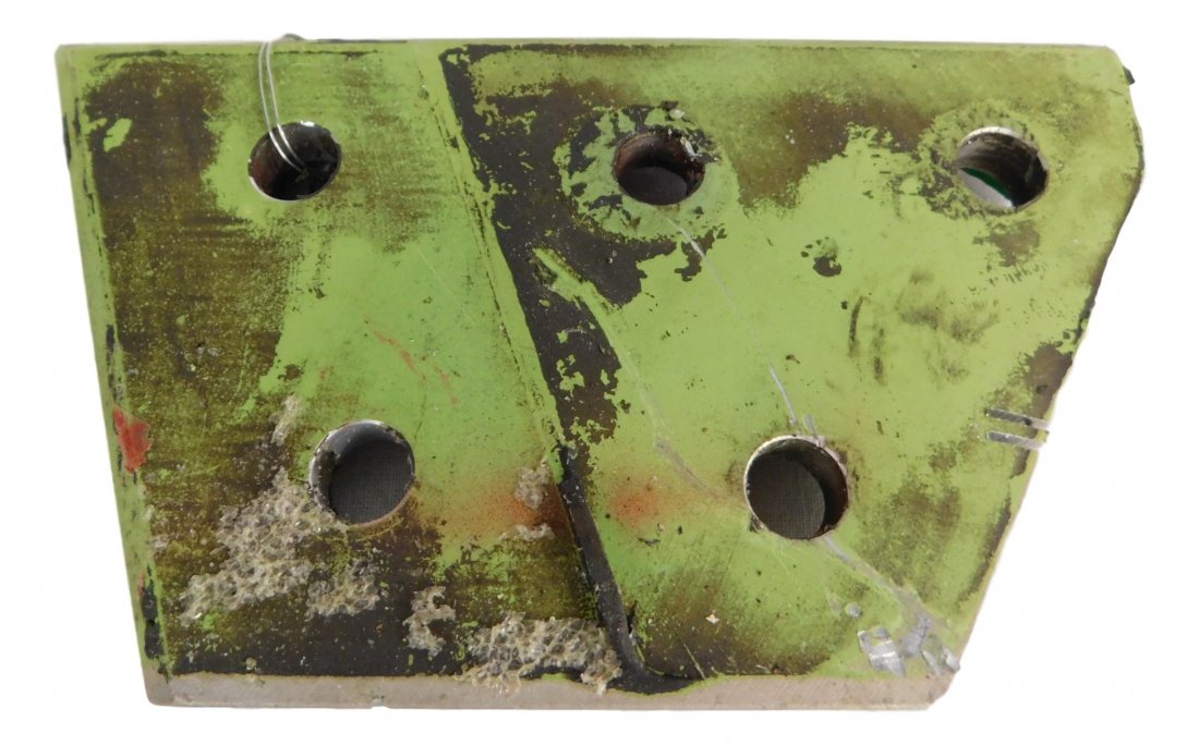 Flown Shuttle Solid Rocket Booster Support Plate (1 of 4)