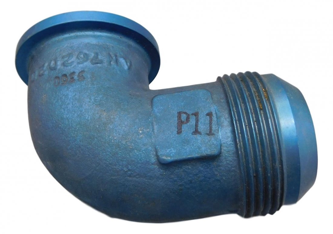 NASA Blue Aluminum Space Hardware Liquid Oxygen (1 of 4)