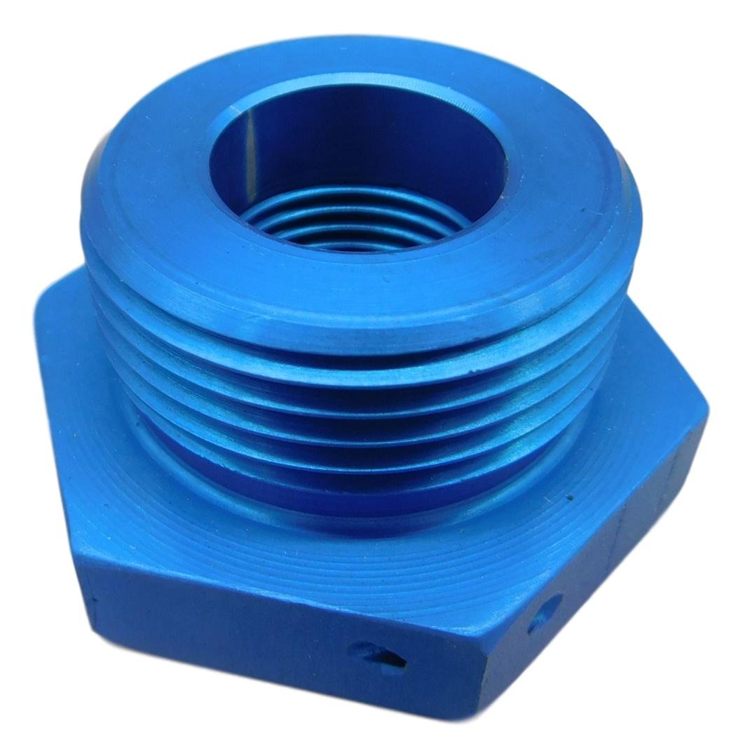 Nasa Blue Aluminum Liquid Oxygen Space Hardware (1 of 3)