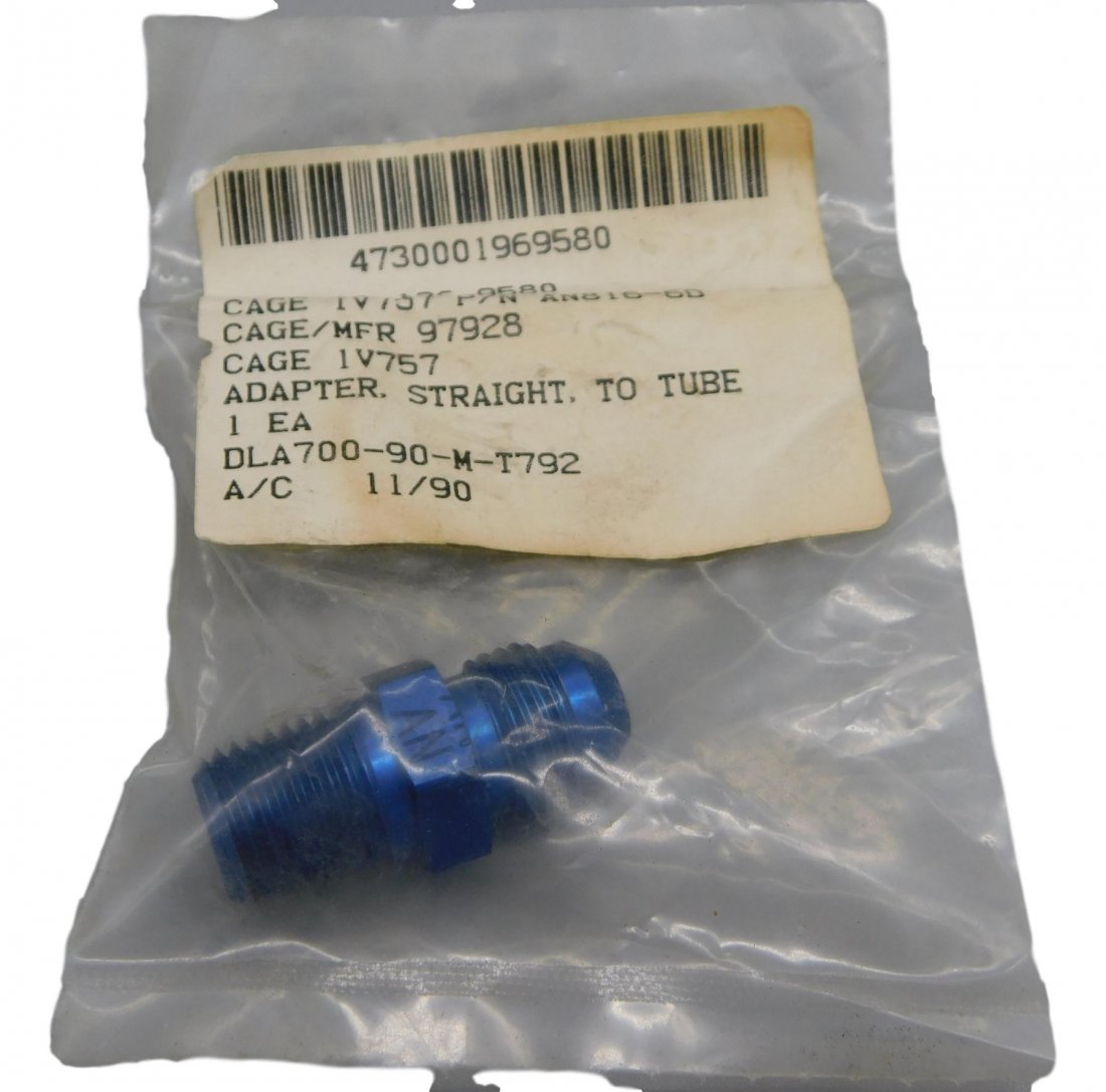 Nasa Blue Aluminum Liquid Oxygen Space Hardware (1 of 3)