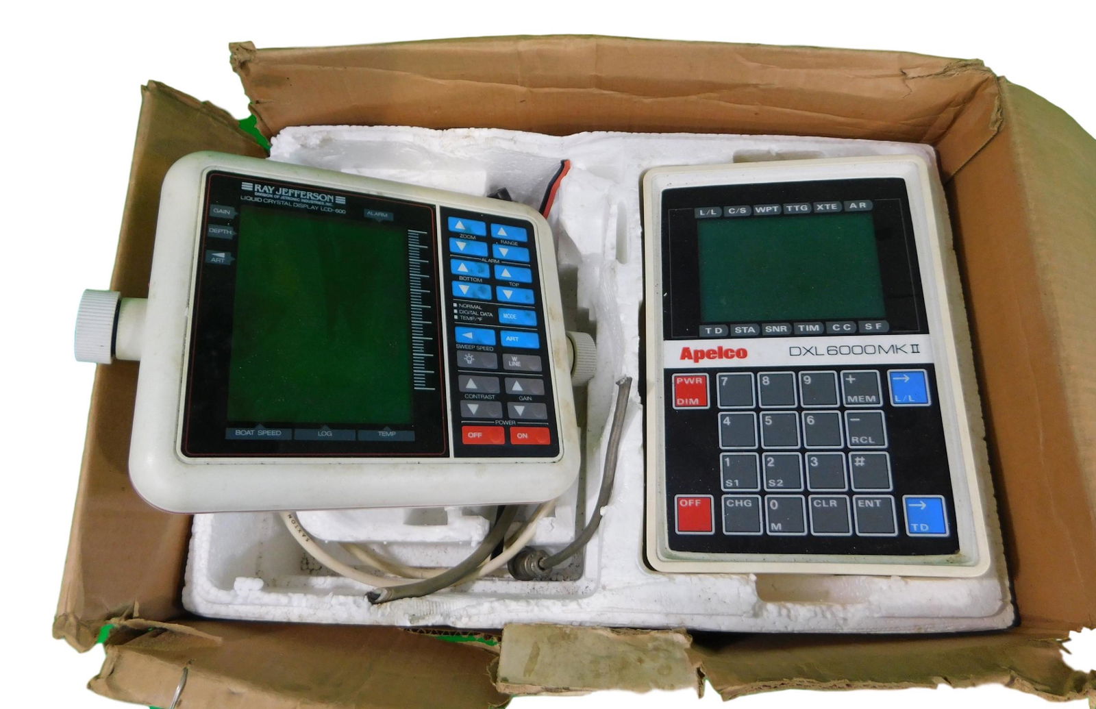 NASA LORAN C NAVIGATOR: NASA Loran C Navigator Made by Apleco Marine Electronics Part No DXL6000 MK2 Piece is " by " by“ All items from the Estate of Charles Bell space auction in May of 2000All item for this Auction L