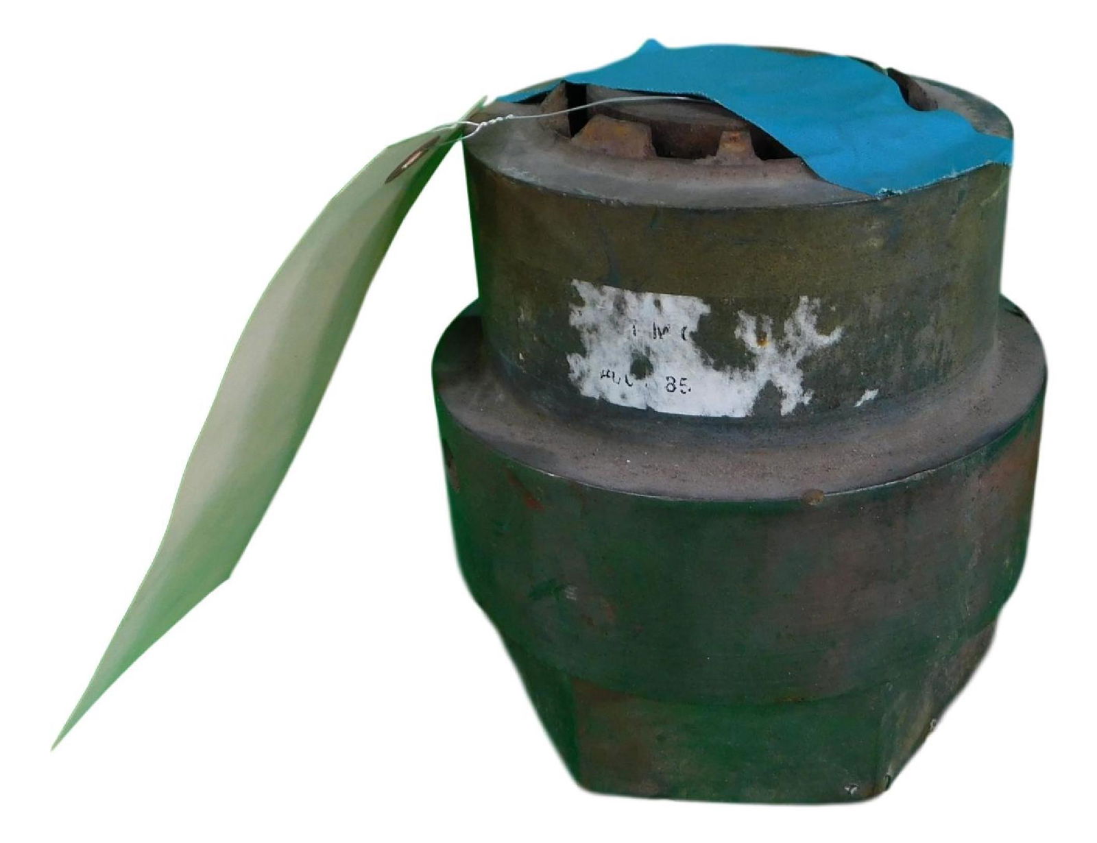 NASA Space Shuttle Aft Separation Bolt Part: NASA Space Shuttle item Aft Separation Bolt Part No. 113 piece is 6" by 5 1/2" by 5 1/2" All items from the state of Charles Bell space auction in May of 2000All item for this Auction Located in Orlan