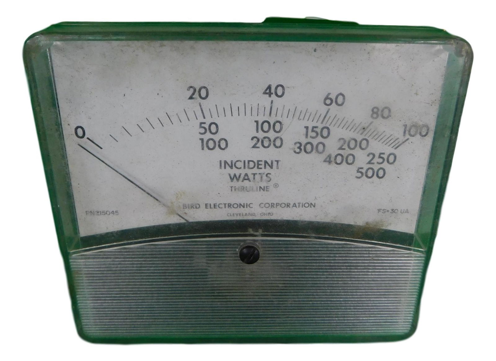 NASA APOLLO WATT METERS (2): NASA Apollo Mission Watt Meters (2) Made by Bird Electronic Corp. Part No 215044 - 215045 Piece is 4 1/4“ by 4 1/2“ by 2“ All items from the Estate of Charles Bell space auction in M