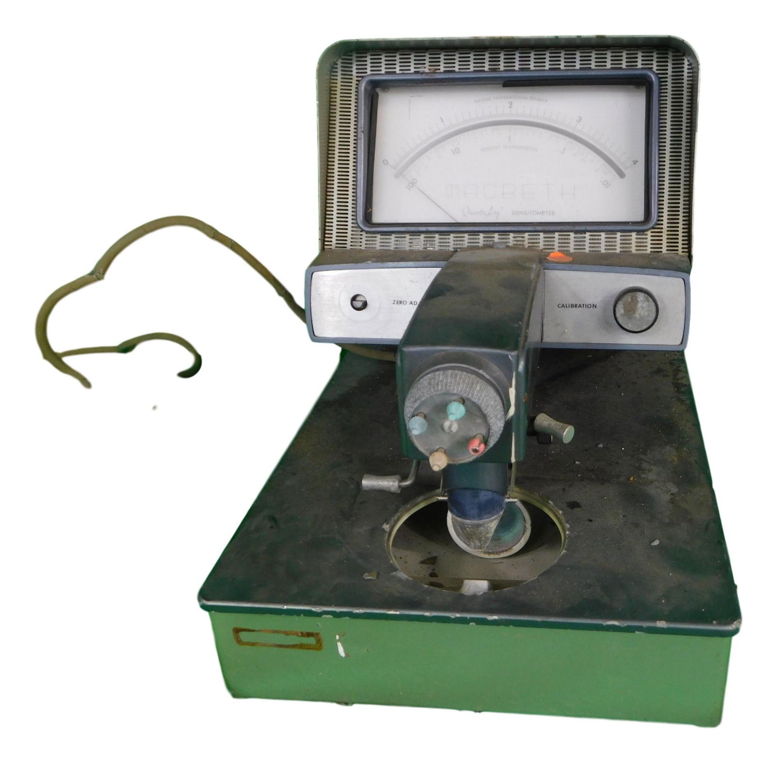 NASA APOLLO DENSITOMETER: NASA Apollo Mission Densitometer Made by MacBeth Part No Model TD-102 Piece is 11“ by 16 “ by 10 1/4 “ All items from the Estate of Charles Bell space auction in May of 2000All item