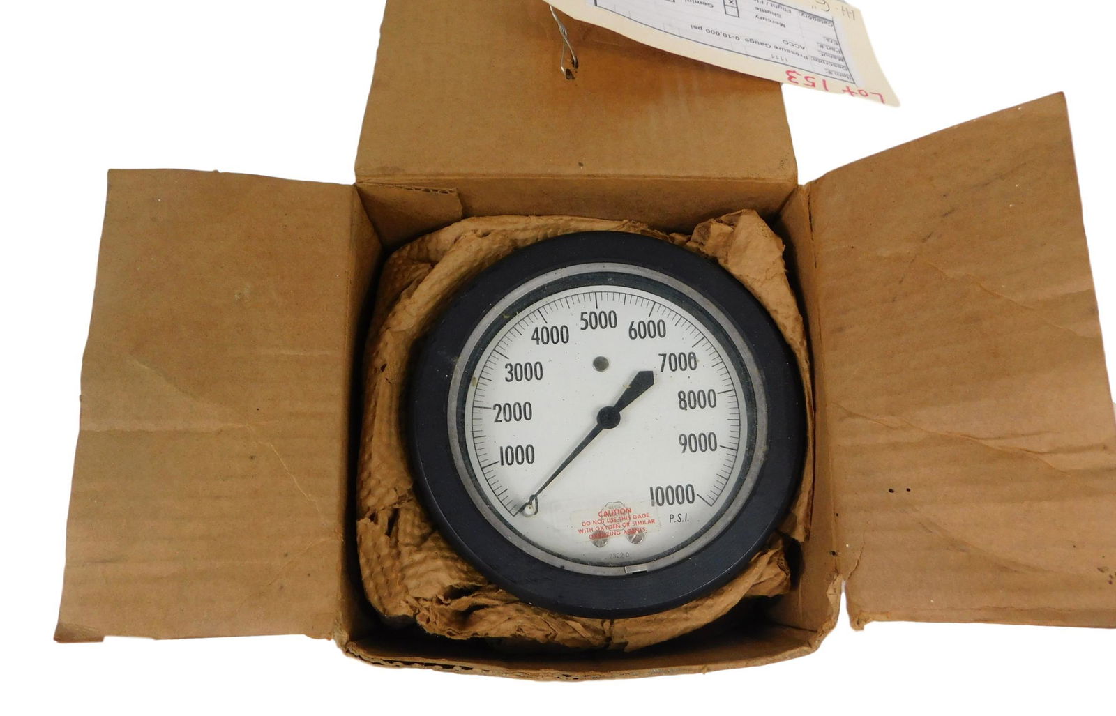NASA APOLLO SPACE SHUTTLE PRESSURE GAUGE 0-10,000 psi (1 of 5)