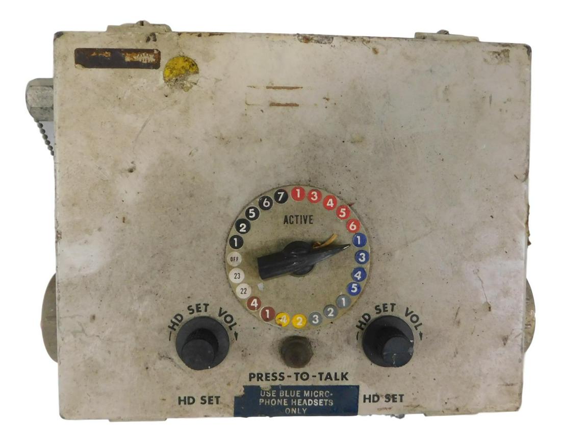 NASA APOLLO MISSION MULTI- CHANNEL COMMUNICATION BOX (1 of 6)