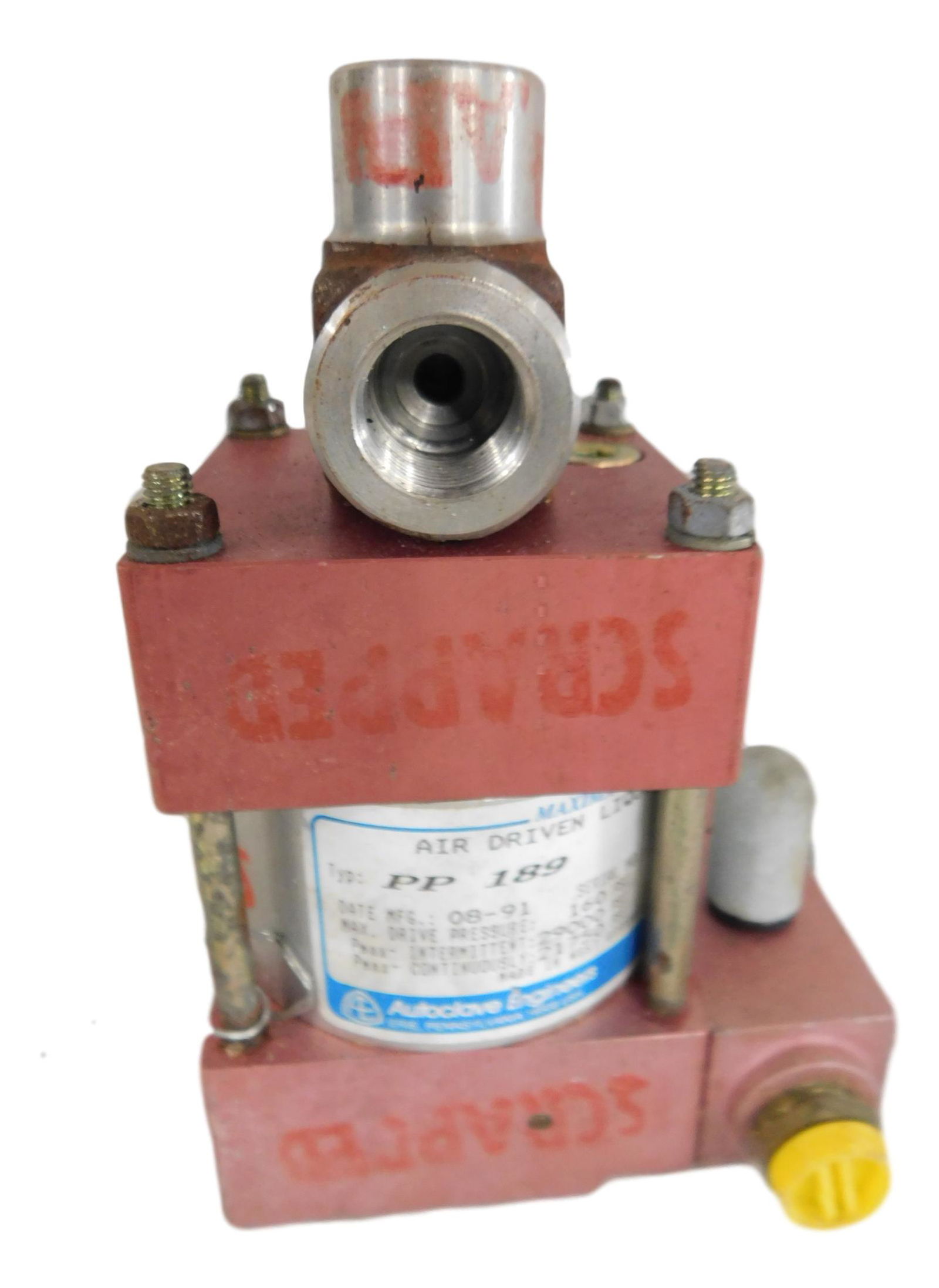 NASA SPACE SHUTTLE AIR DRIVEN LIQUID PUMP (1 of 6)