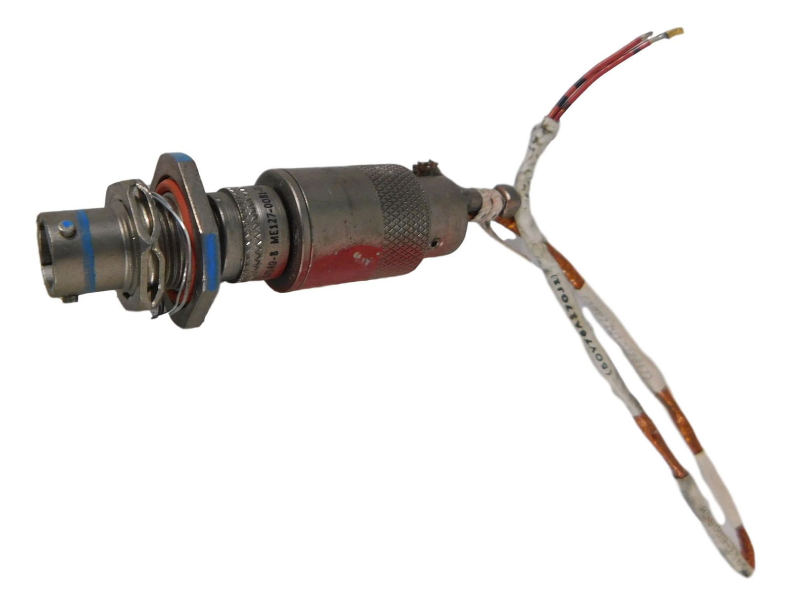 NASA FLOWN SPACE SHUTTLE CONNECTOR & CABLE (1 of 4)