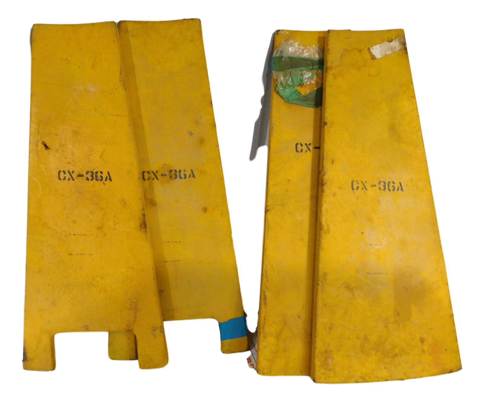 NASA SPACE SHUTTLE (4) INTERIOR WORK PLATFORM SECTIONS (1 of 5)