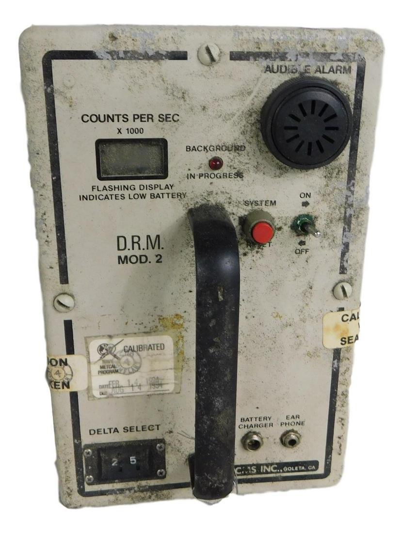 NASA APOLLO MISSION NUCLEAR RADIATION DETECTOR (1 of 7)