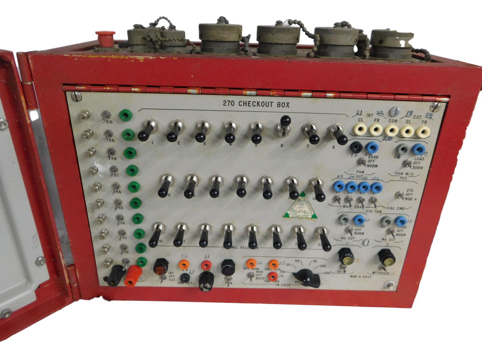 RARE NASA APOLLO MISSION CHECK OUT BOX (1 of 10)