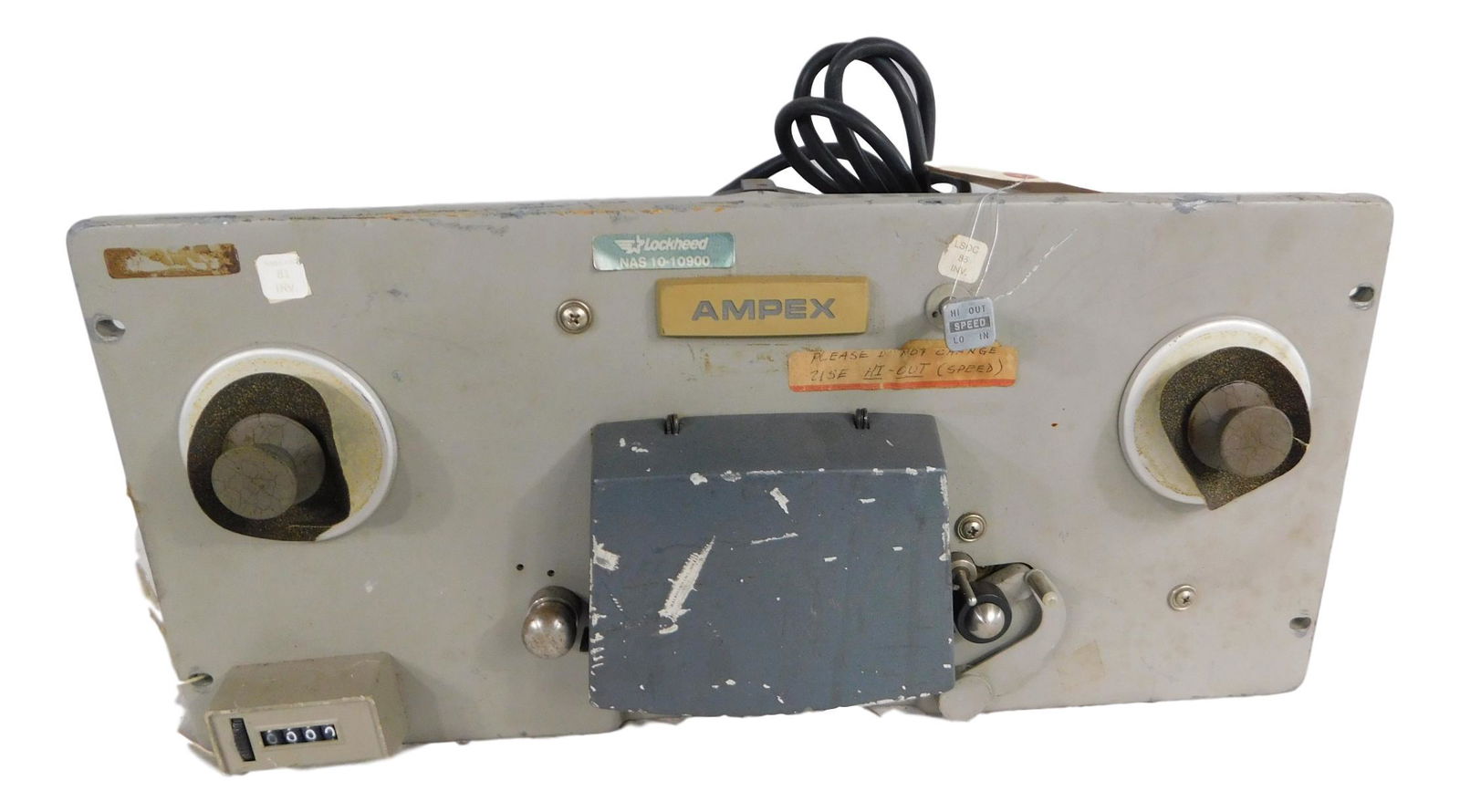 NASA APOLLO MISSION AUDIO REEL-TO-REEL TAPE DECK (1 of 7)