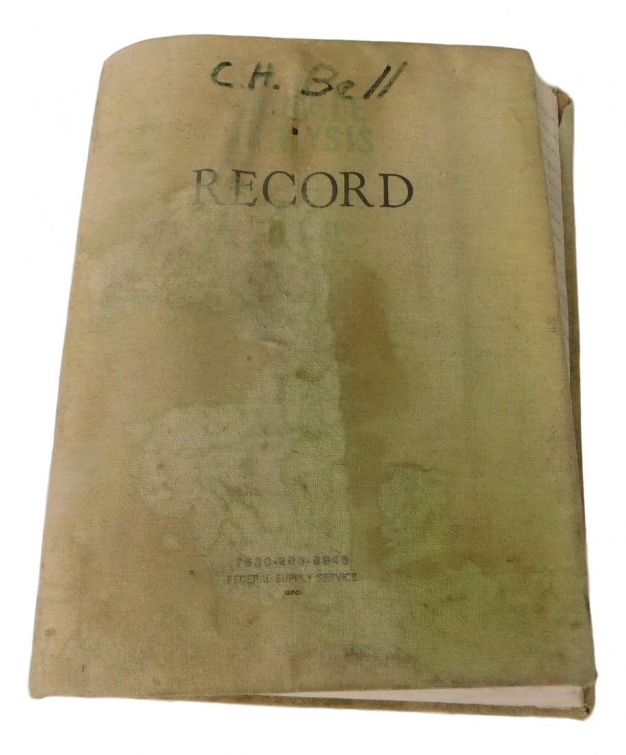 Charlie Bell NASA Workbook Diary: Charlie Bell NASA Workbook Diary only a few pages of work items from the Estate of Charles Bell space auction in May of 2000 All item for this Auction Located in Orlando Florida Warehouse For Shipping