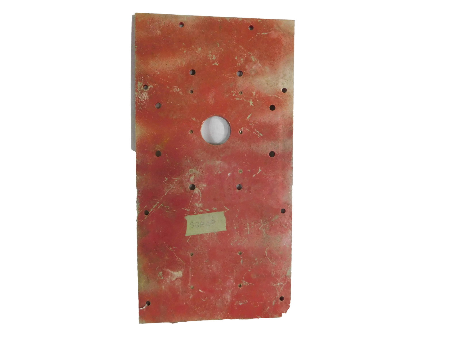 NASA FLOWN SHUTTLE SOLID ROCKET BOOSTER SUPPORT PLATE (1 of 5)