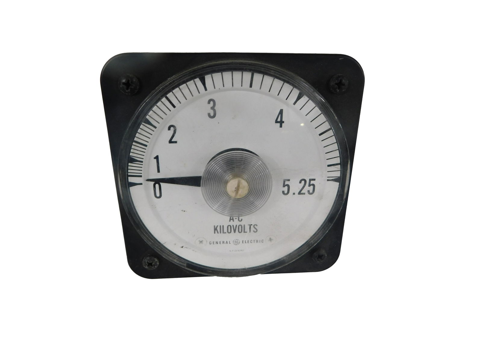 NASA Apollo Mission AC Kilovolt Meter Manufacturer: GE (1 of 4)