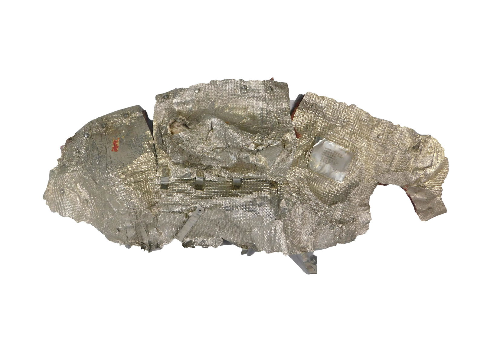 NASA Flown Shuttle Blanket Insulation Yaw Thrust (1 of 6)