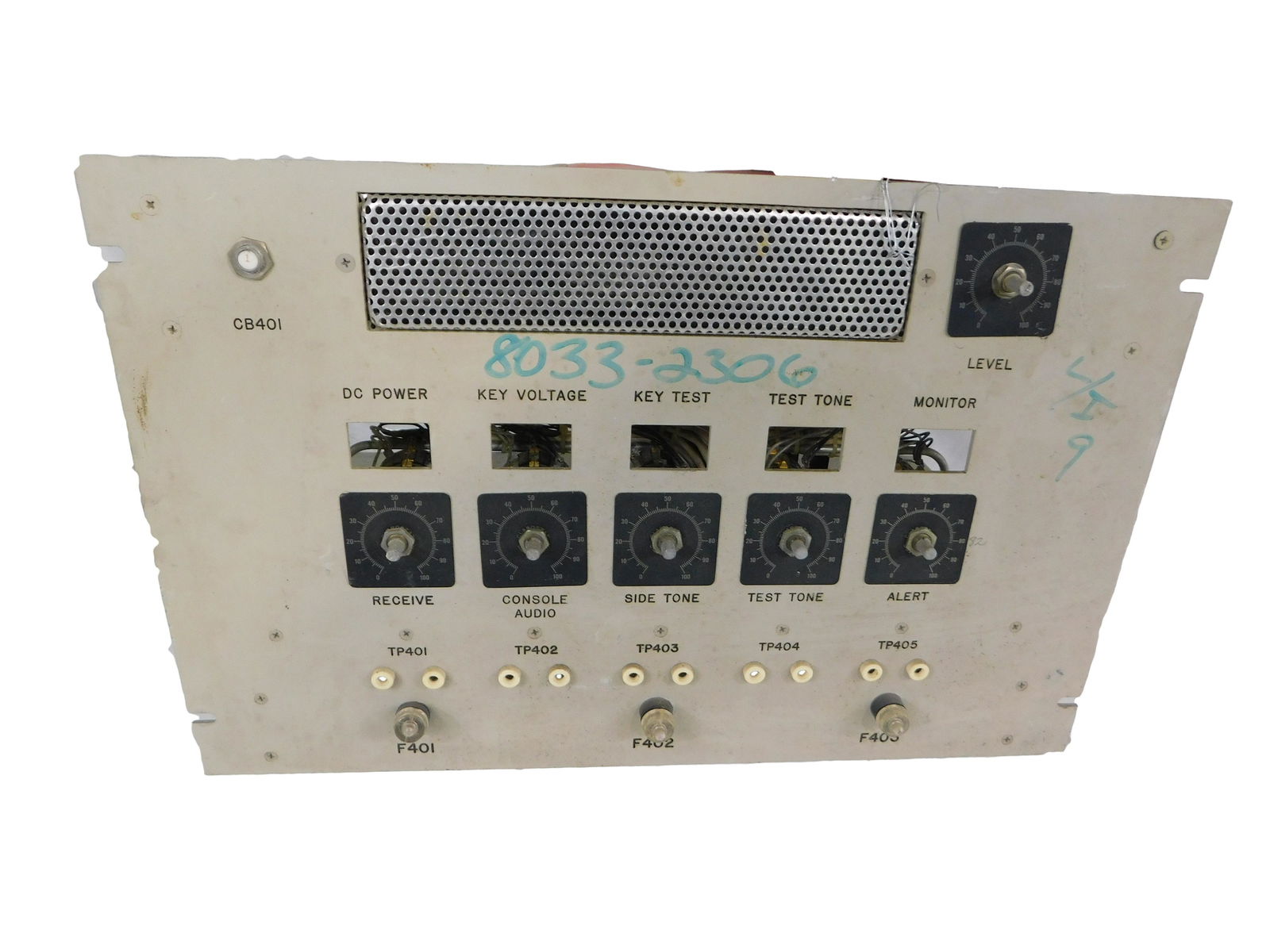 NASA Apollo Mission Control Amplifier Manufacturer: KSC (1 of 9)