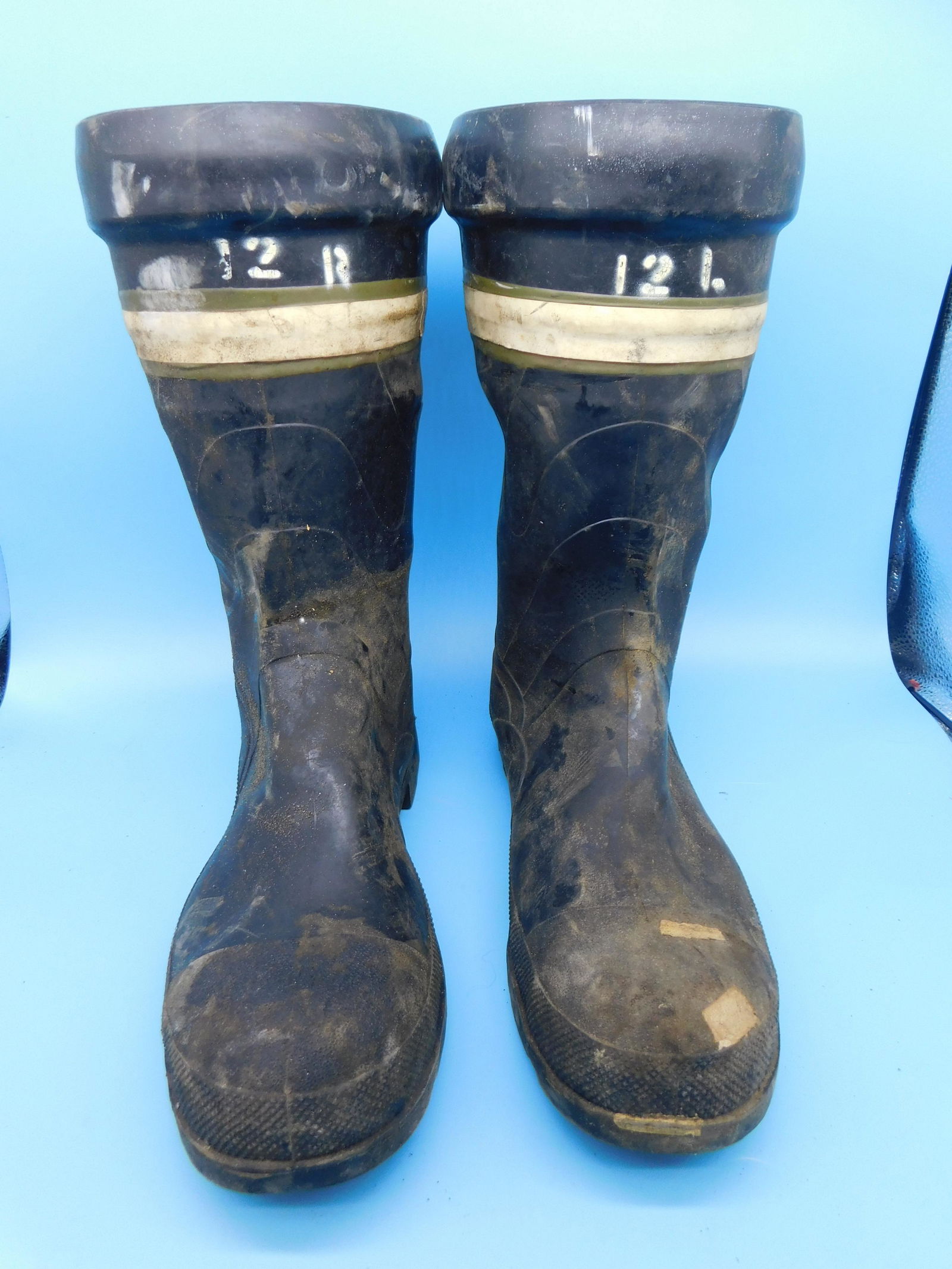 NASA APOLLO MISSION ROCKET FUEL HANDLER BOOTS (1 of 3)