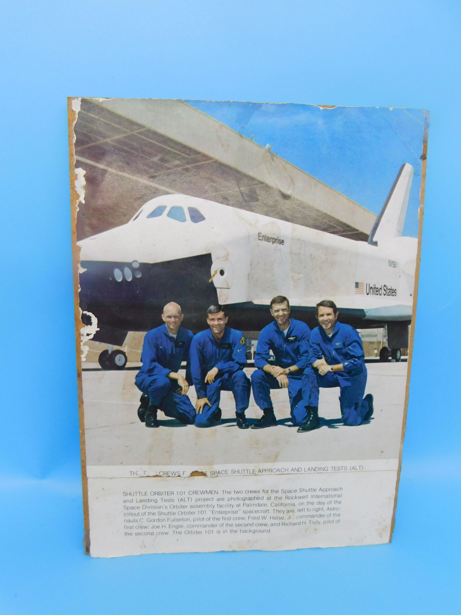 NASA UNIDENTIFIED SPACE ITEM NO RESERVE: NASA UNIDENTIFIED SPACE ITEM NO RESERVE. All items from the Estate of Charles Bell space auction in May of 2000 All item for this Auction Located in Orlando Florida Warehouse For Shipping Call today f