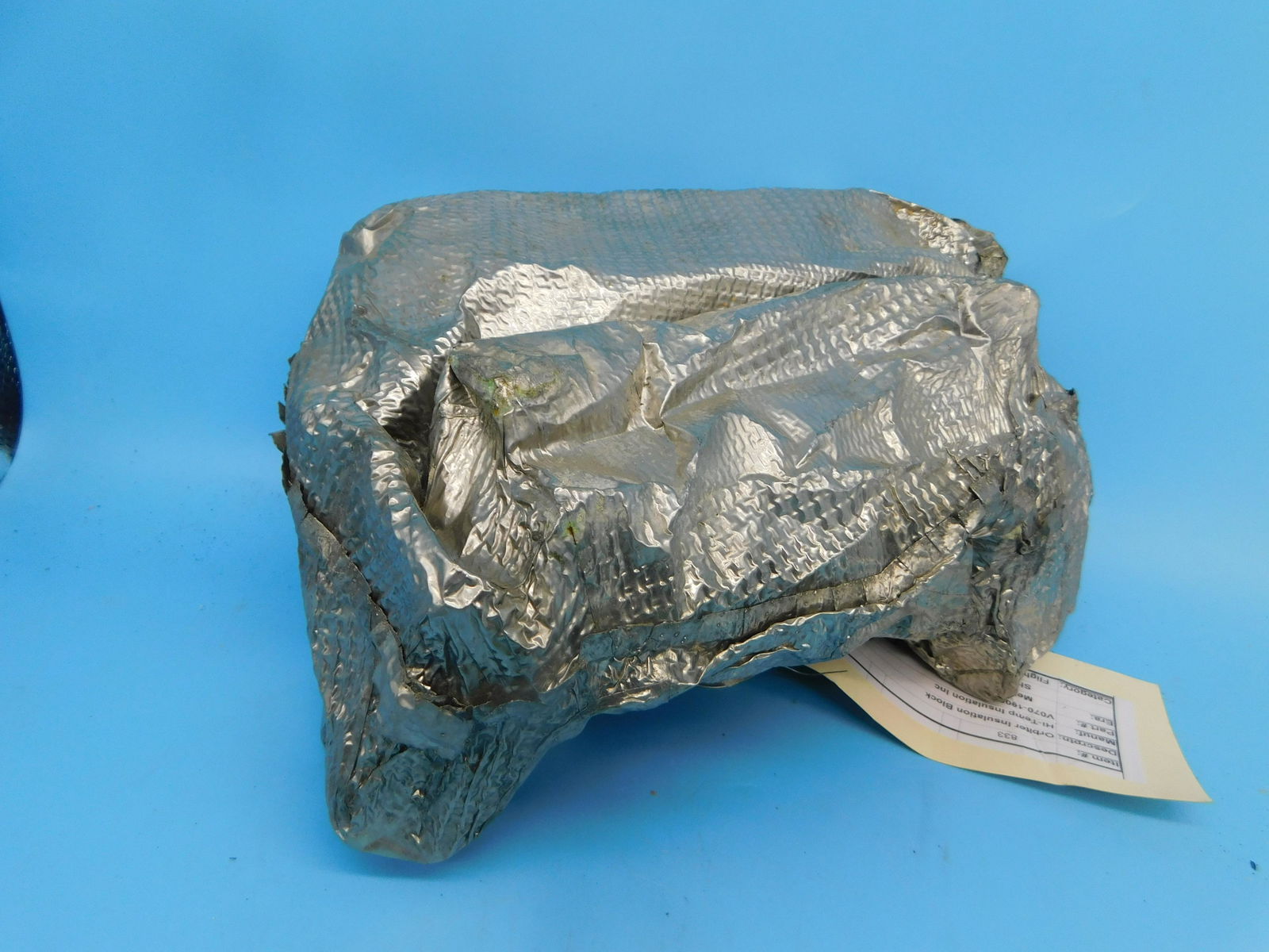 NASA UNIDENTIFIED SPACE ITEM NO RESERVE: NASA Unidentified items up for auction. All items from NASA; some APOLLO, some Space Shuttle possible flown items. You will have to be the judge on these. All items from the Estate of Charles Bell spa