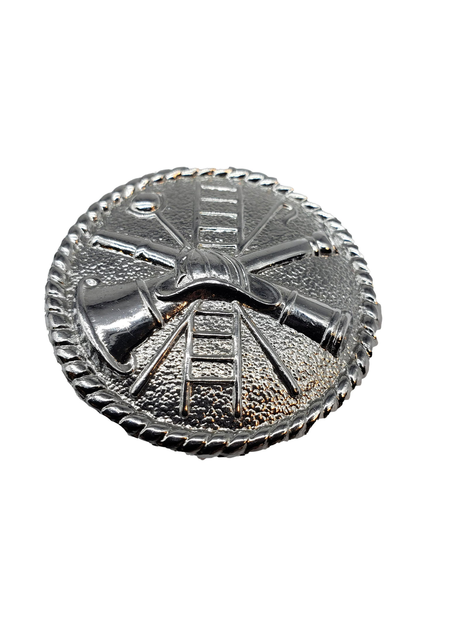 Vintage Fire Dept Badge: Vintage Fire Dept Badge 1 1/4"