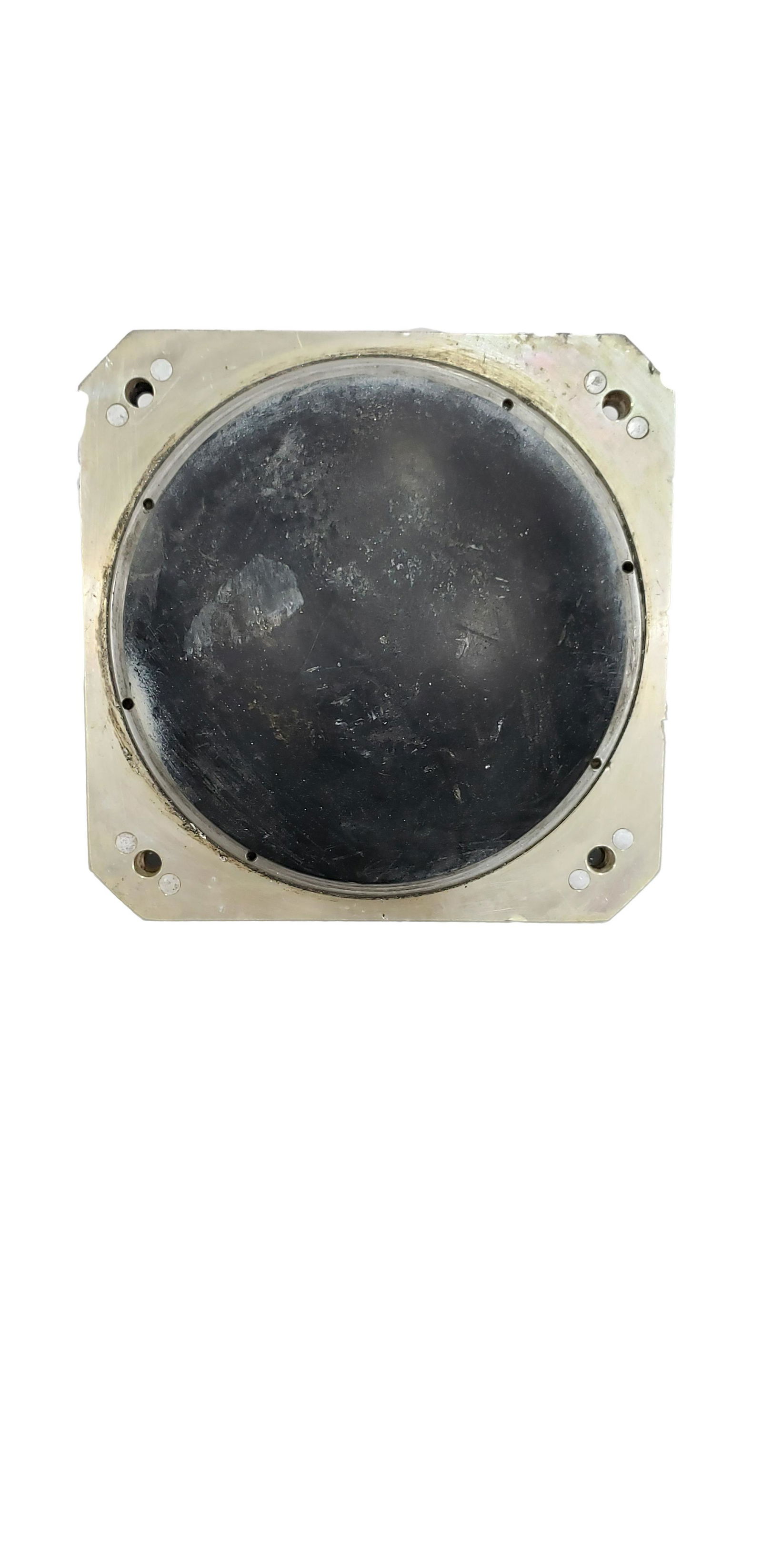 NASA APOLLO RADIO FREQUENCY ANTENNA: NASA Apollo Mission Radio Frequency Antenna Piece is 5" x 5" x 3" All items are from the Estate of Charles Bell space auction in May of 2000 All item for this Auction Located in in Hollywood Florida W