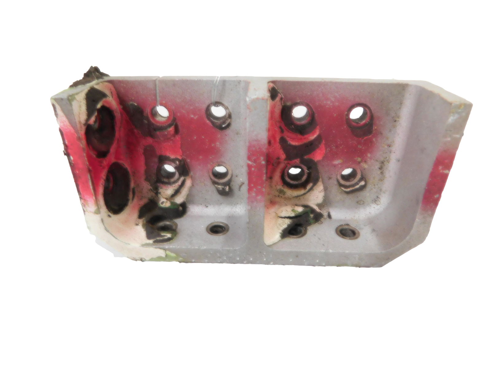 NASA FLOWN SHUTTLE SOLID ROCKET BOOSTER SUPPORT BRACKET: NASA Flown Space Shuttle Solid Rocket Booster Support Bracket Piecei s 1" x 5" x 2 1/4" All items are from the Estate of Charles Bell space auction in May of 2000 All item for this Auction Located in