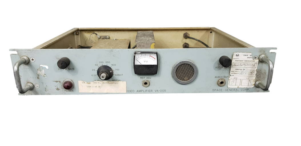 NASA APOLLO VIDEO AMPLIFIER Jan 10, 2021 Puckett Auctions in IN