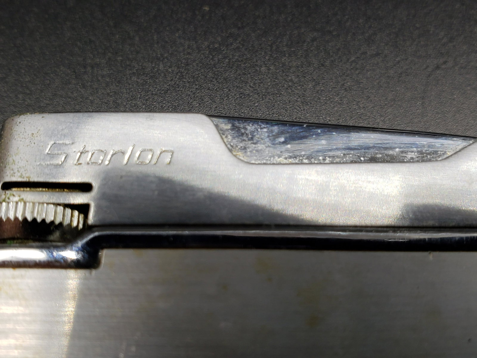VINTAGE STARLON LIGHTER: Vintage Starlon Lighter Piece is 2 1/3" x 1 1/2" All items for this Auction Located in in Hollywood Florida Warehouse For Shipping Call today for quote they have item numbers and Pak Mail is available