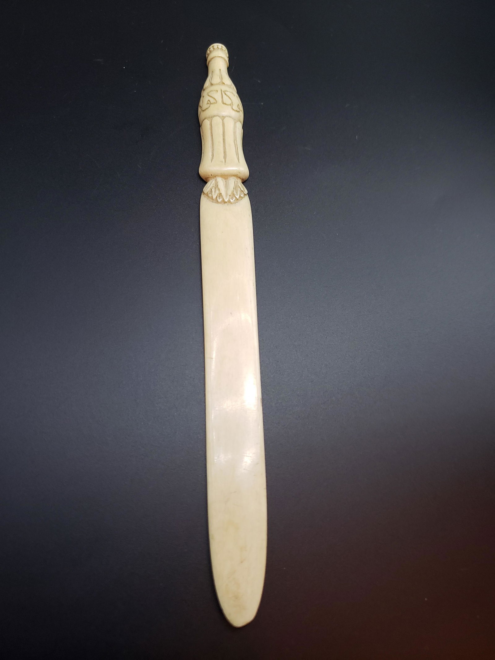 ANTIQUE CARVED COCA COLA LETTER OPENER (1 of 3)
