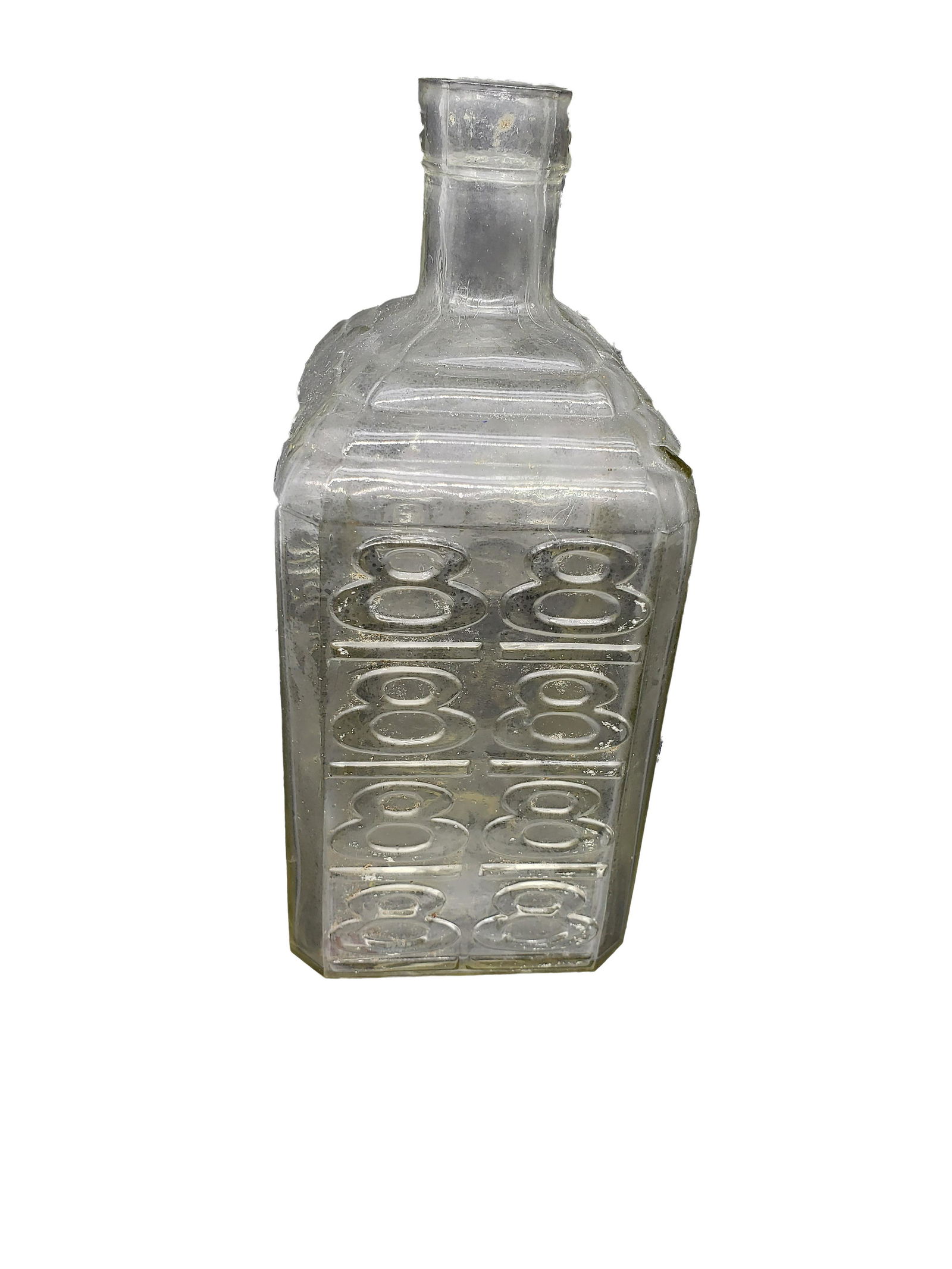 ANTIQUE OCEAN GLASS 8 BOTTLE (1 of 2)