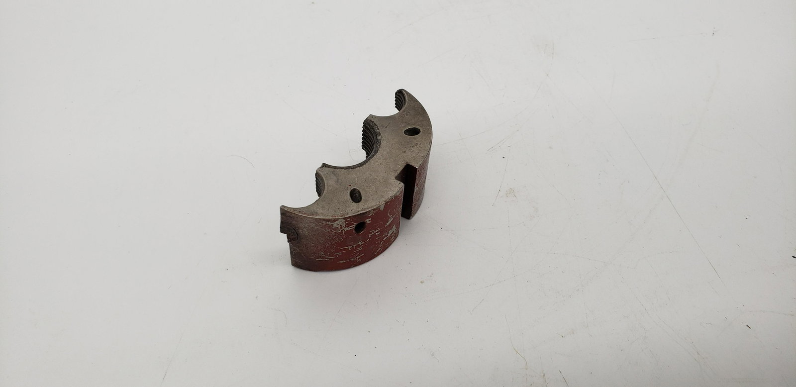 NASA FLOWN SPACE SHUTTLE EXPLODING FRANGIBLE NUT: NASA Flown Space Shuttle Exploding Frangible Nut Piece is 2 1/4" x 1" All items are from the Estate of Charles Bell space auction in May of 2000 All items from this Auction Located in in Hollywood Flo