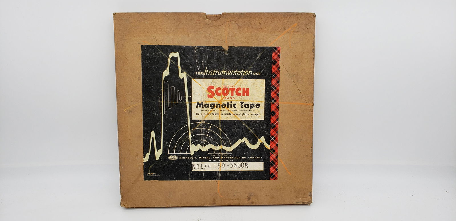 NASA APOLLO MAGNETIC TAPE: NASA Apollo Magnetic Tape All items are from the Estate of Charles Bell space auction in May of 2000 All items from this Auction Located in in Hollywood Florida Warehouse For Shipping Call today for q