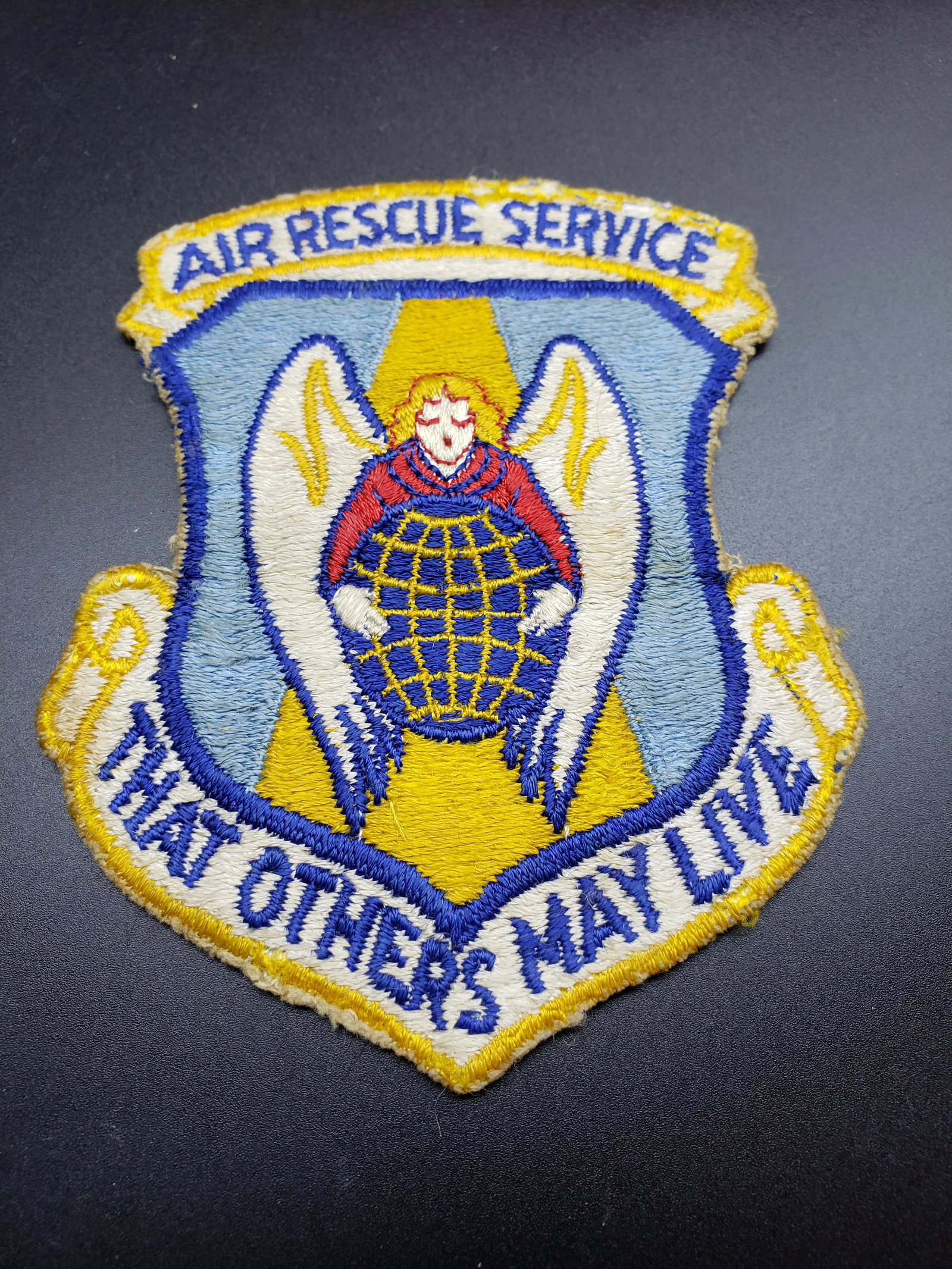 VINTAGE MILITARY PATCH: Vintage Military Patch Piece is 4" All items from this Auction Located in in Hollywood Florida Warehouse For Shipping Call today for quote they have item numbers and Pak Mail is available for all your