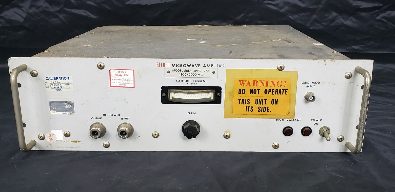 NASA APOLLO MICROWAVE AMPLIFIER (1 of 7)