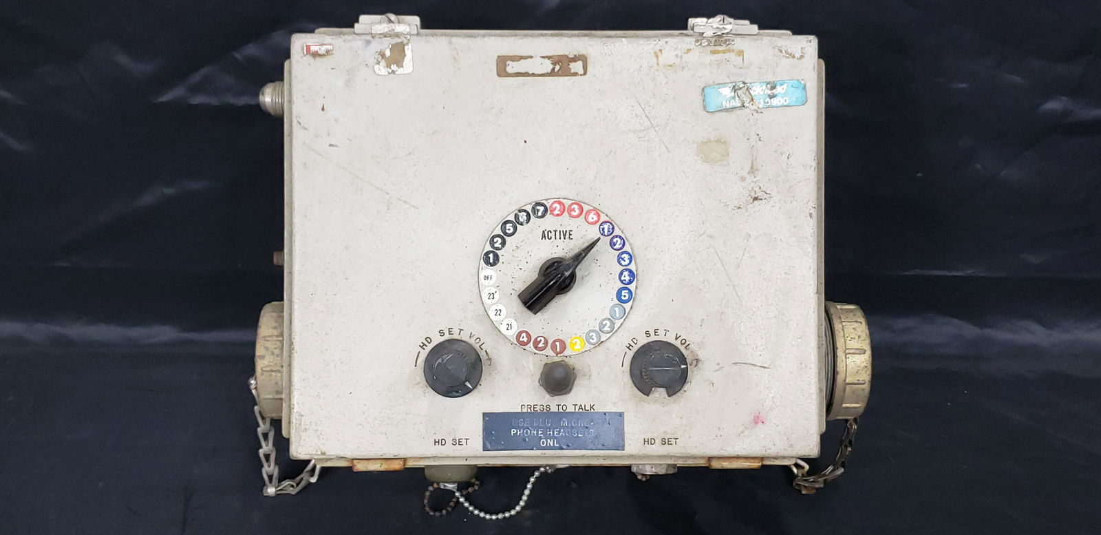 NASA APOLLO COMMUNICATIONS BOX (1 of 8)