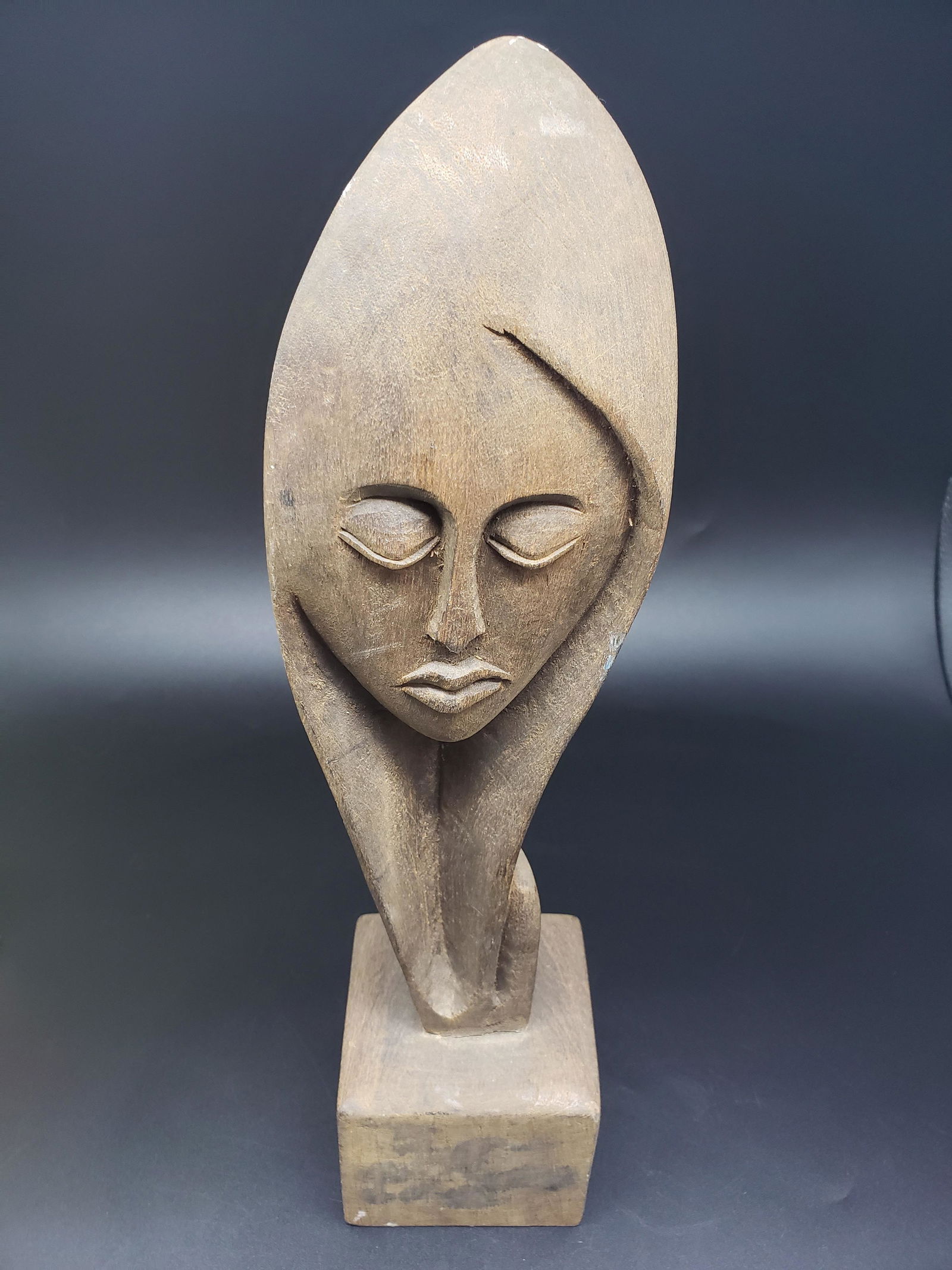 ROGER FRANCOIS MODERN WOODEN SCULPTURE (1 of 5)