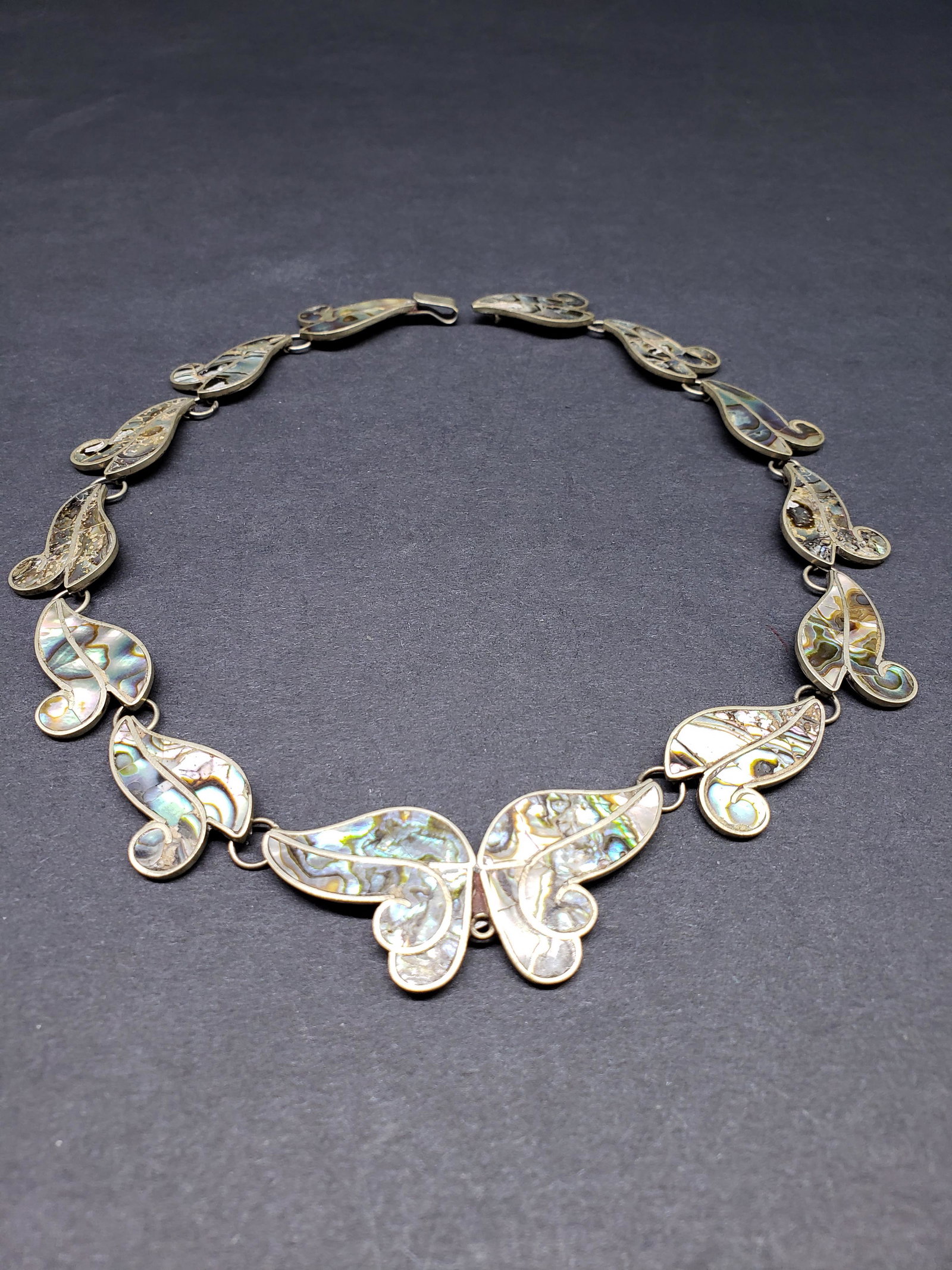 BUTTERFLY NECKLACE: Butterly Necklace Piece is 17" Long Butterfly is 2 1/4" x 1" All items Located in in Hollywood Florida Warehouse For Shipping Call today for quote they have item numbers and Pak Mail is available for 