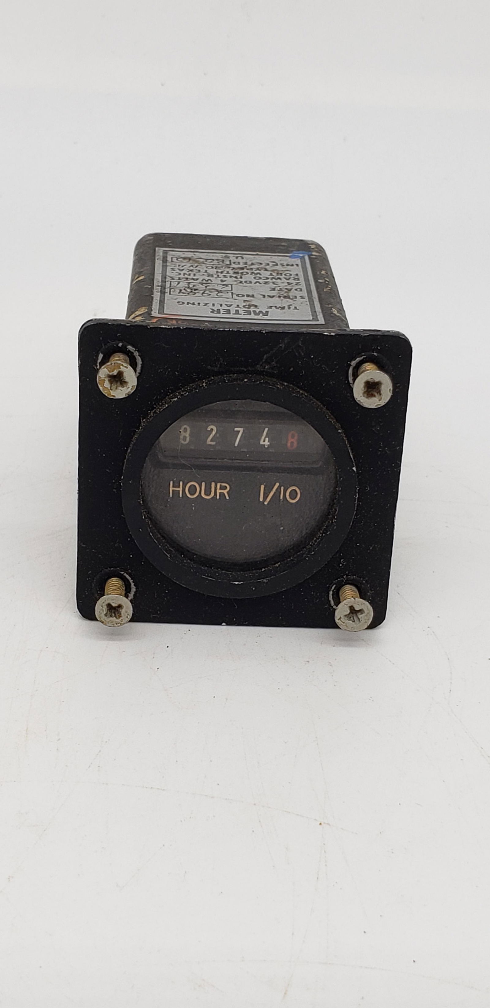 NASA APOLLO FLOWN TIME TOTALIZING METER (1 of 5)
