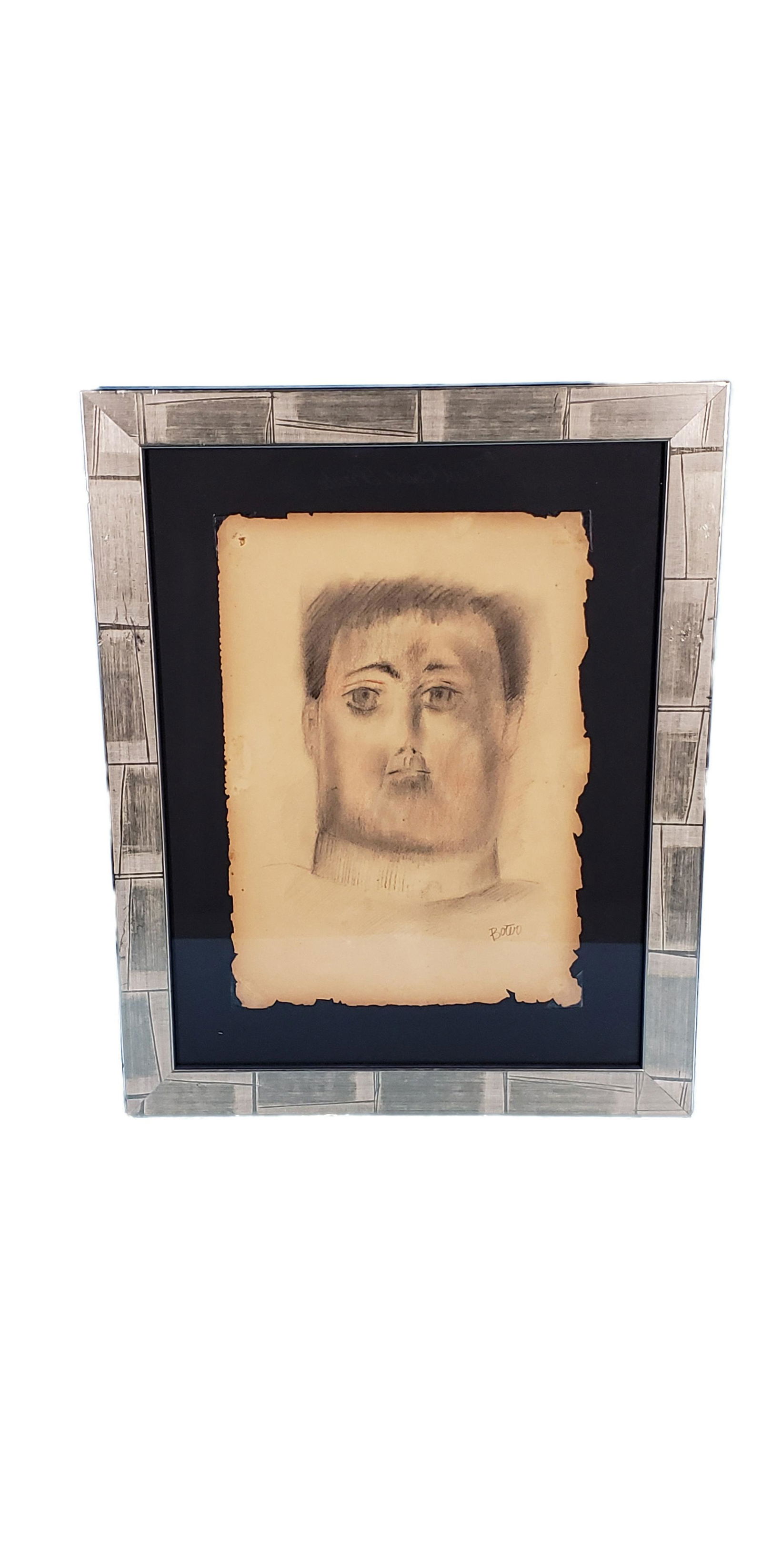 FERNANDO BOTERO-COLUMBIA PENCIL AND PEN ON PAPER SIGNED (1 of 3)