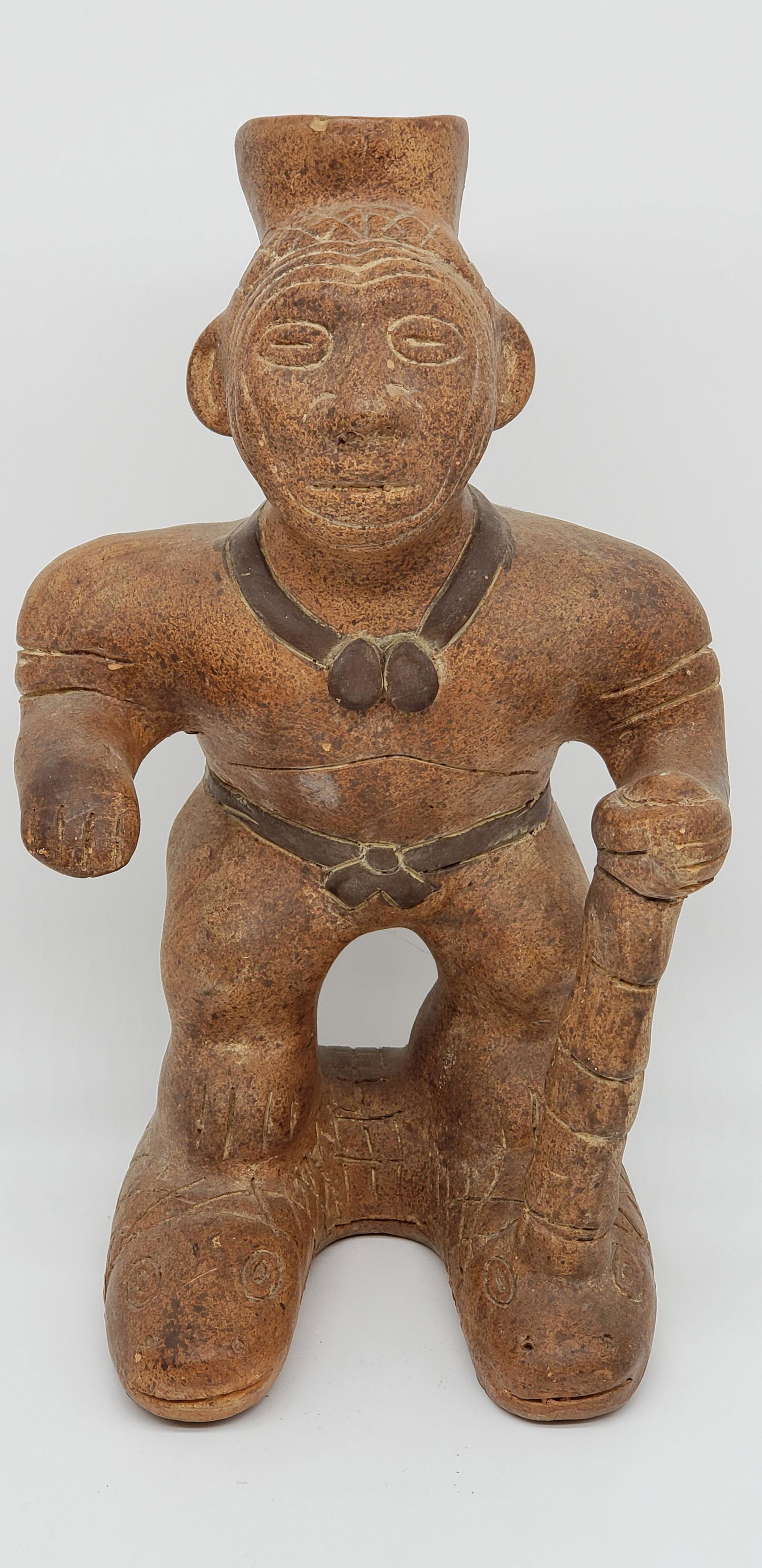 ANTIQUE PRE COLUMBIAN FIGURE (1 of 5)