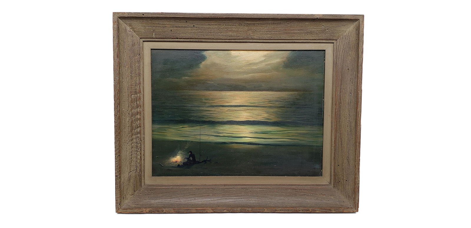 WALTER E. BRIGHTWELL JR OIL ON BOARD (1 of 4)