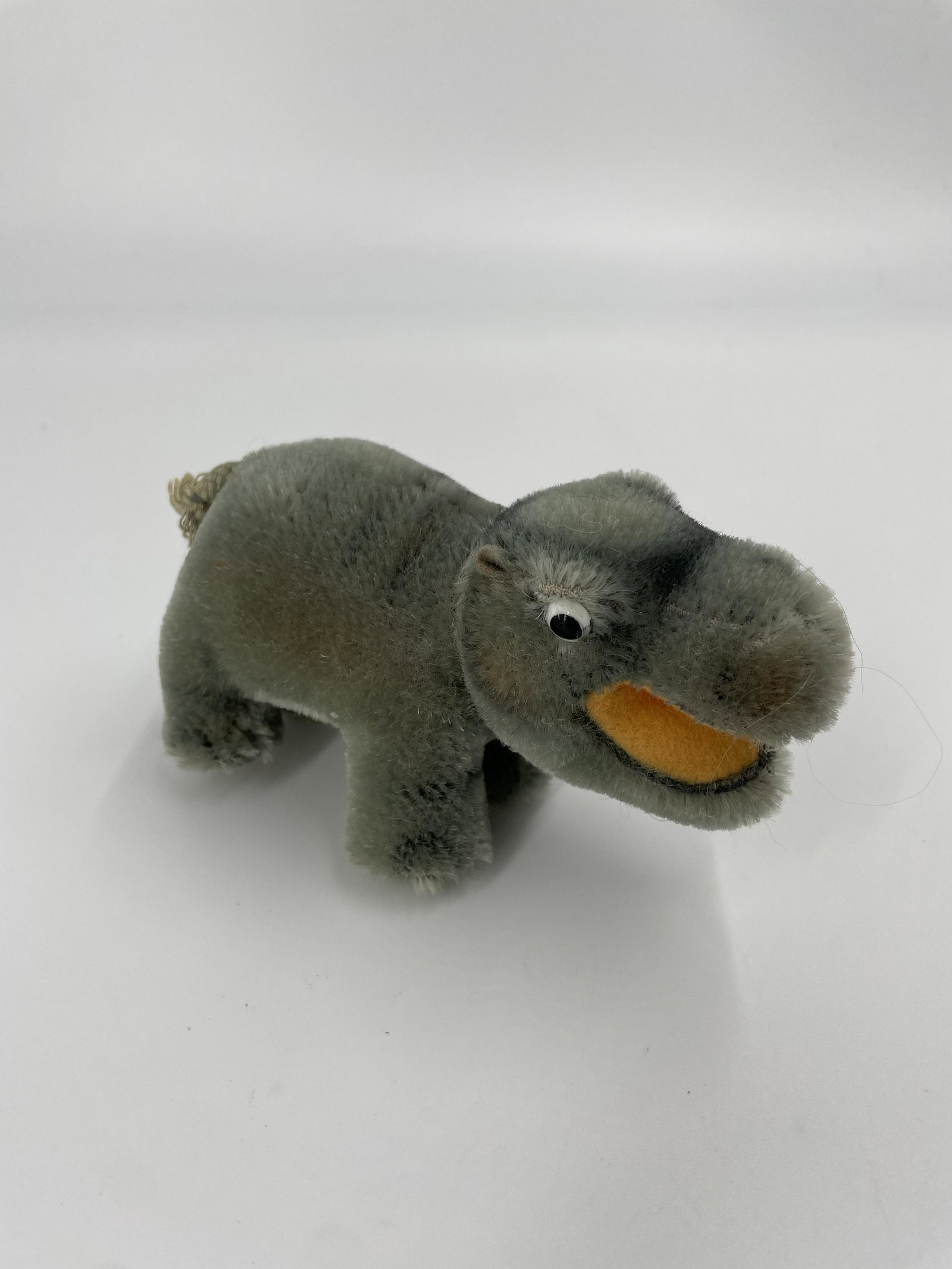 STEIFF RHINO MISSING ORIGINAL EAR TAG: STEIFF RHINO MISSING ORIGINAL EAR TAG 3" X 5 1/4" All items Located in in Hollywood Florida Warehouse For Shipping Call today for quote they have item numbers and Pak Mail is available for all your cu