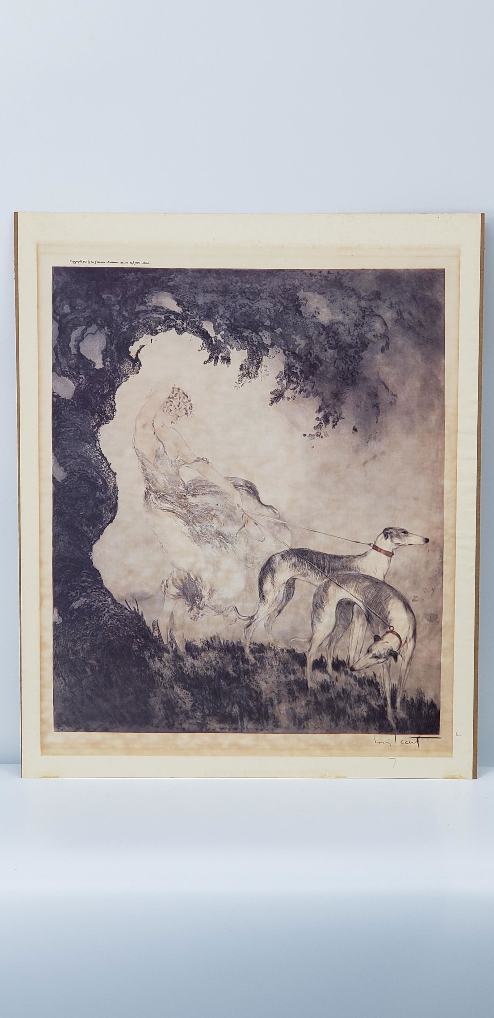 LOUIS ICART PRINT SIGNED (1 of 3)