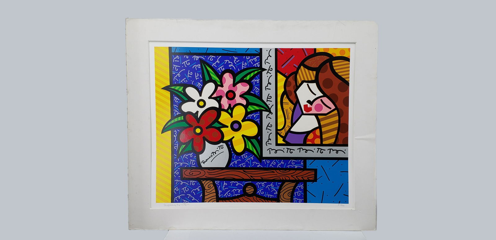ROMERO BRITTO SERIGRAPH SIGNED (1 of 5)