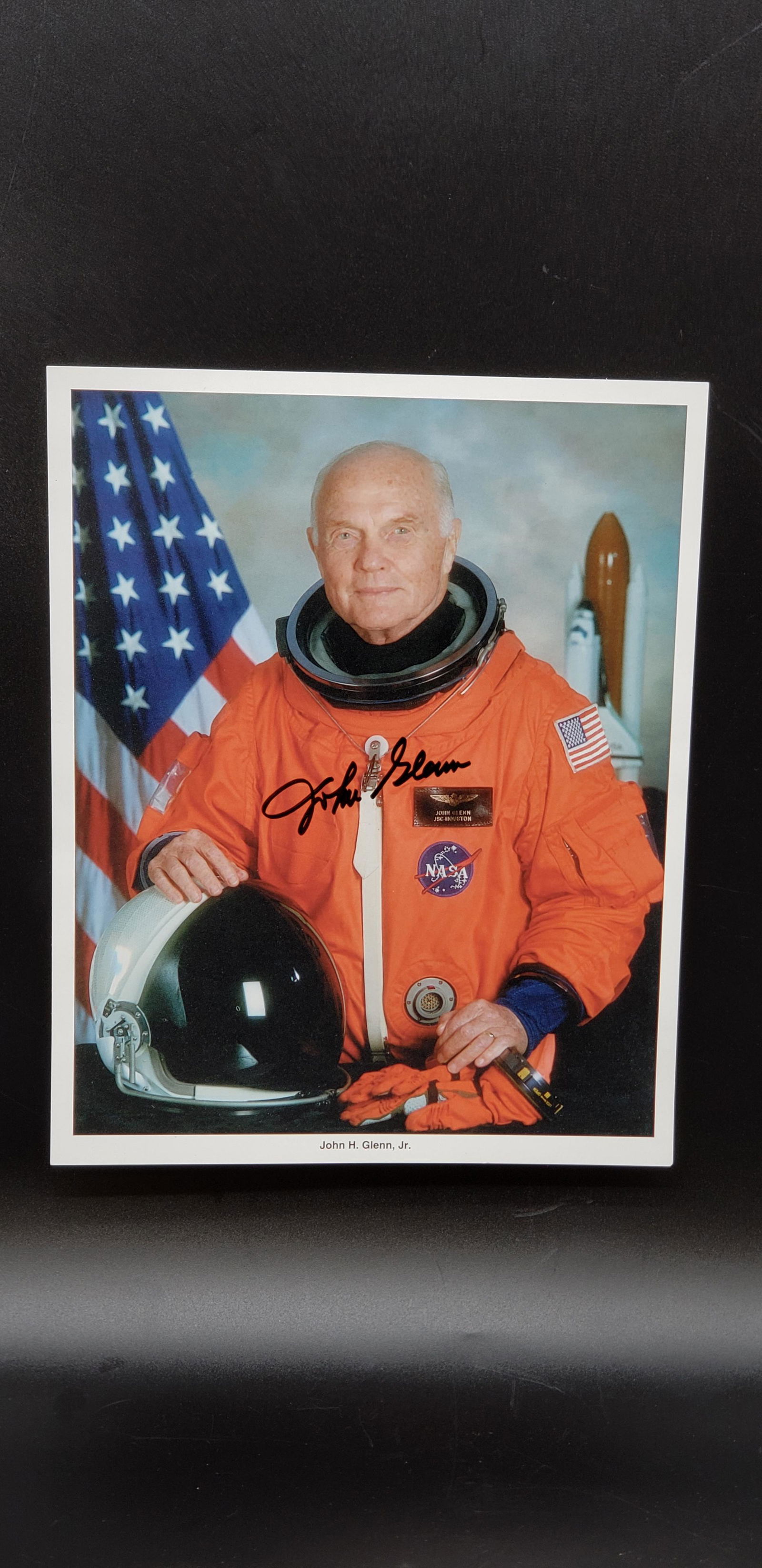 NASA APOLLO ASTRONAUT JOHN H. GLENN JR. PHOTO (1 of 4)