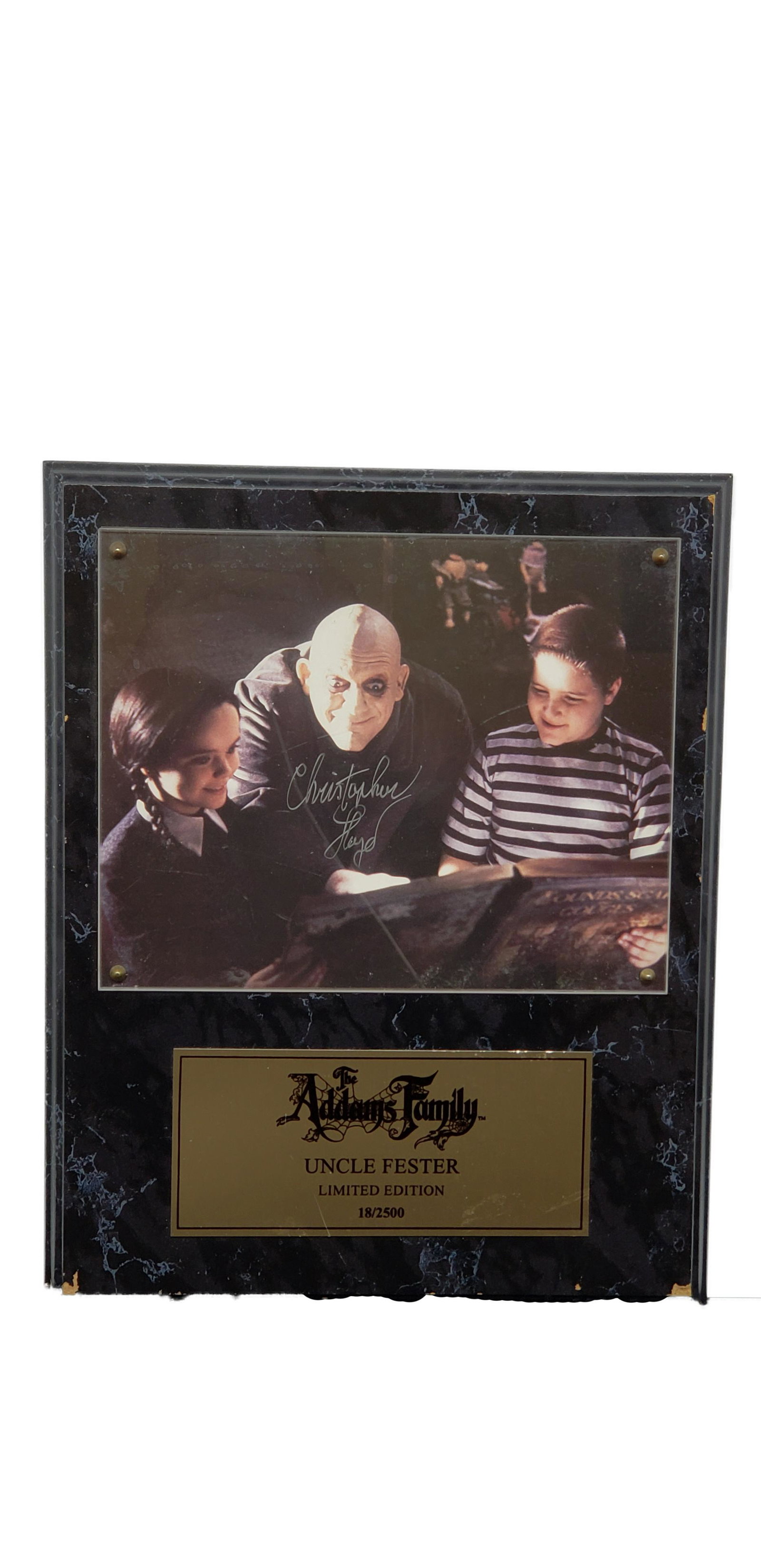 AUTOGRAPHED CHRISTOPHER LLOYD ADDAMS FAMILY  PHOTOGRAPH (1 of 6)
