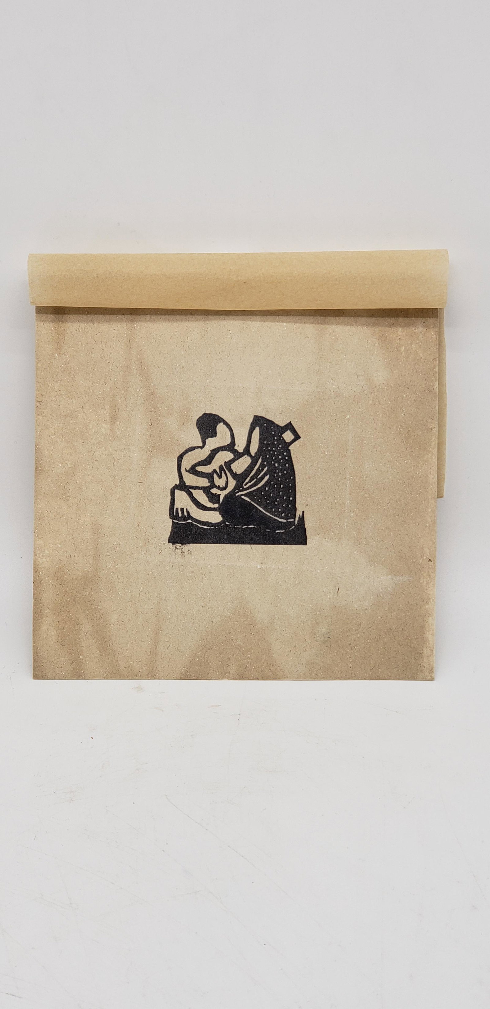 RUFINO TAMAYO WOODBLOCK PRINT WITH TRANSLUCENT VELLUM (1 of 6)