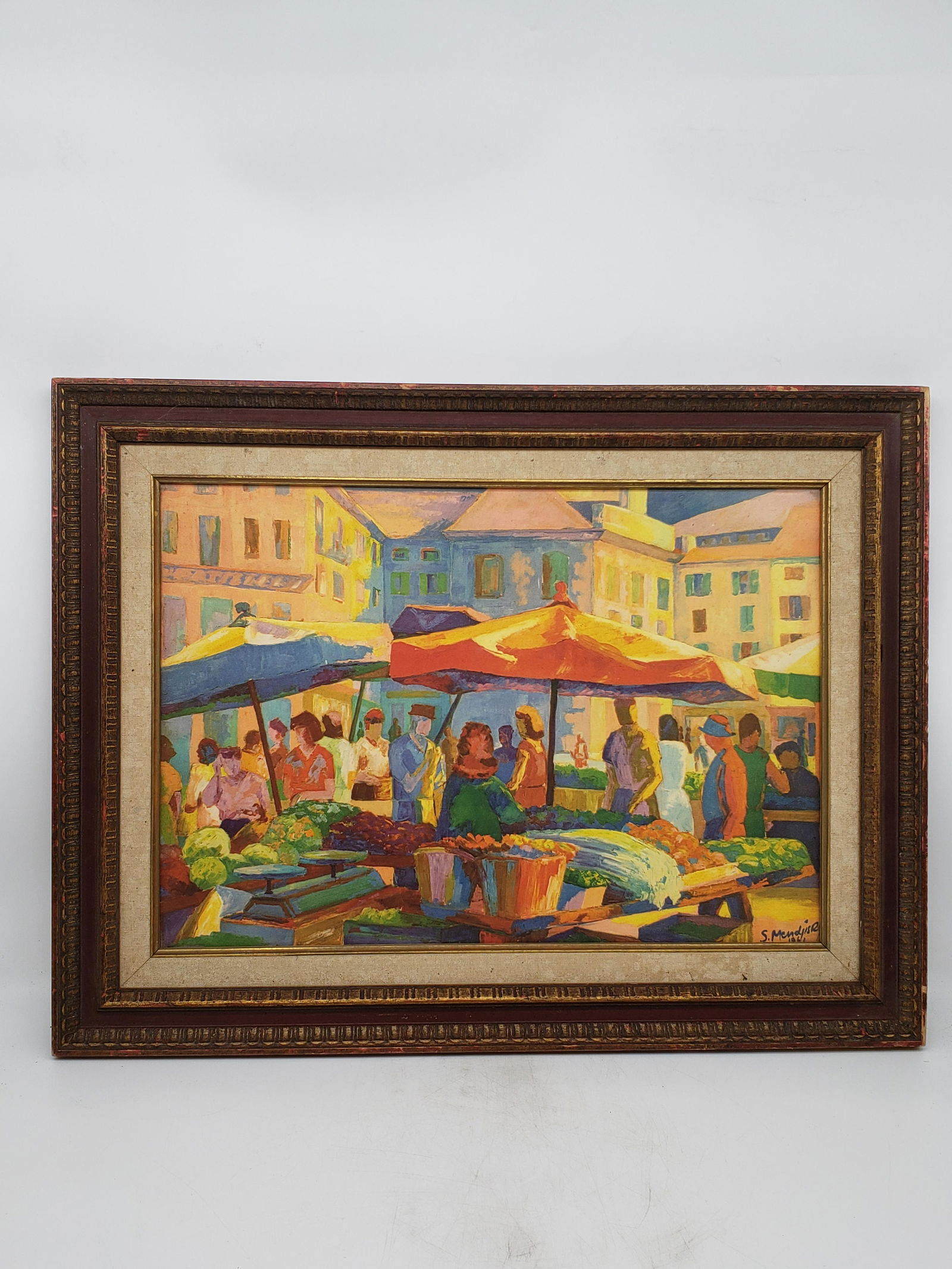 SERGE MENDJISKY COLORED LITHOGRAPH (1 of 3)