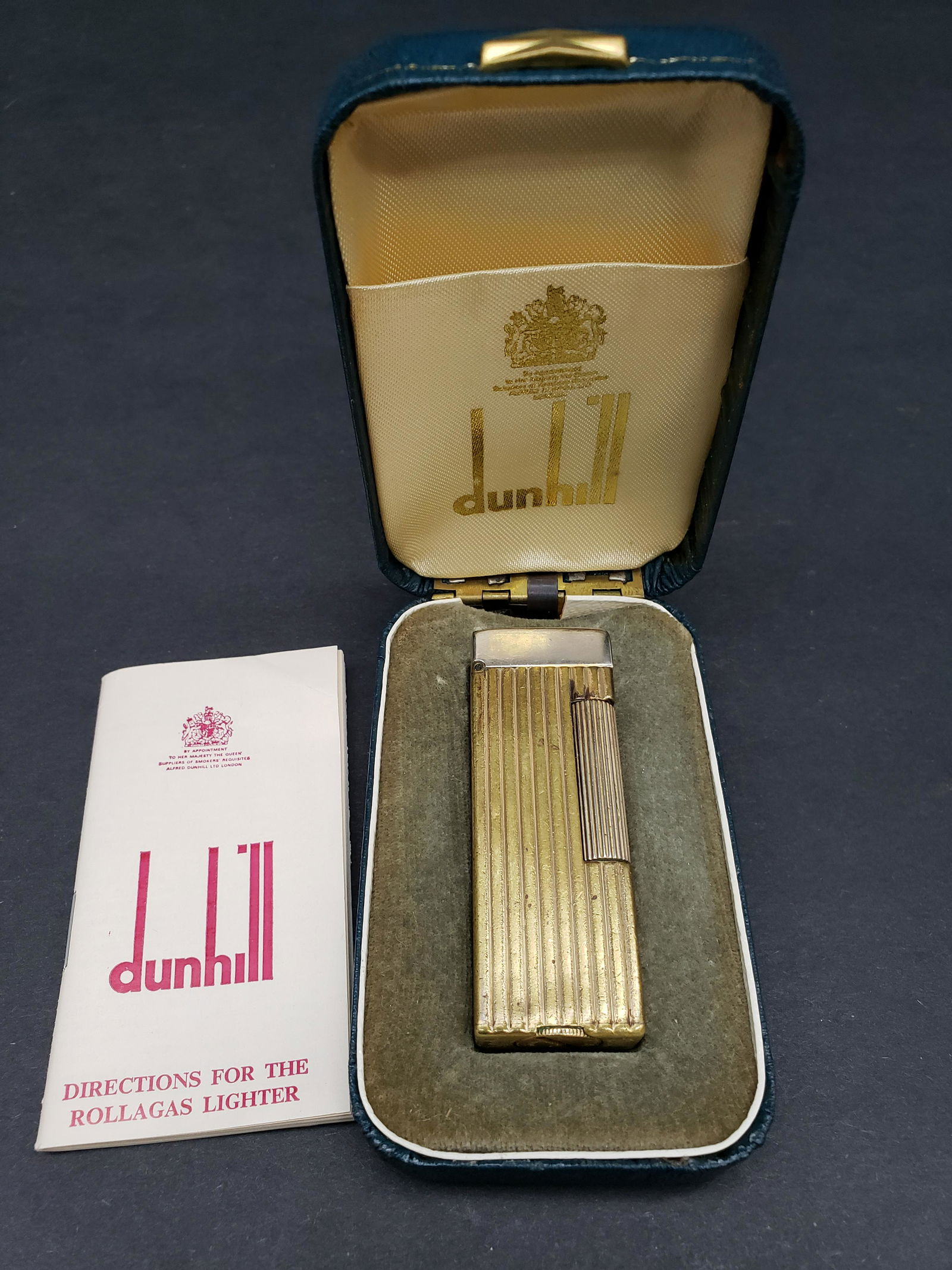 VINTAGE DUNHILL LIGHTER ROLLALITE (1 of 5)